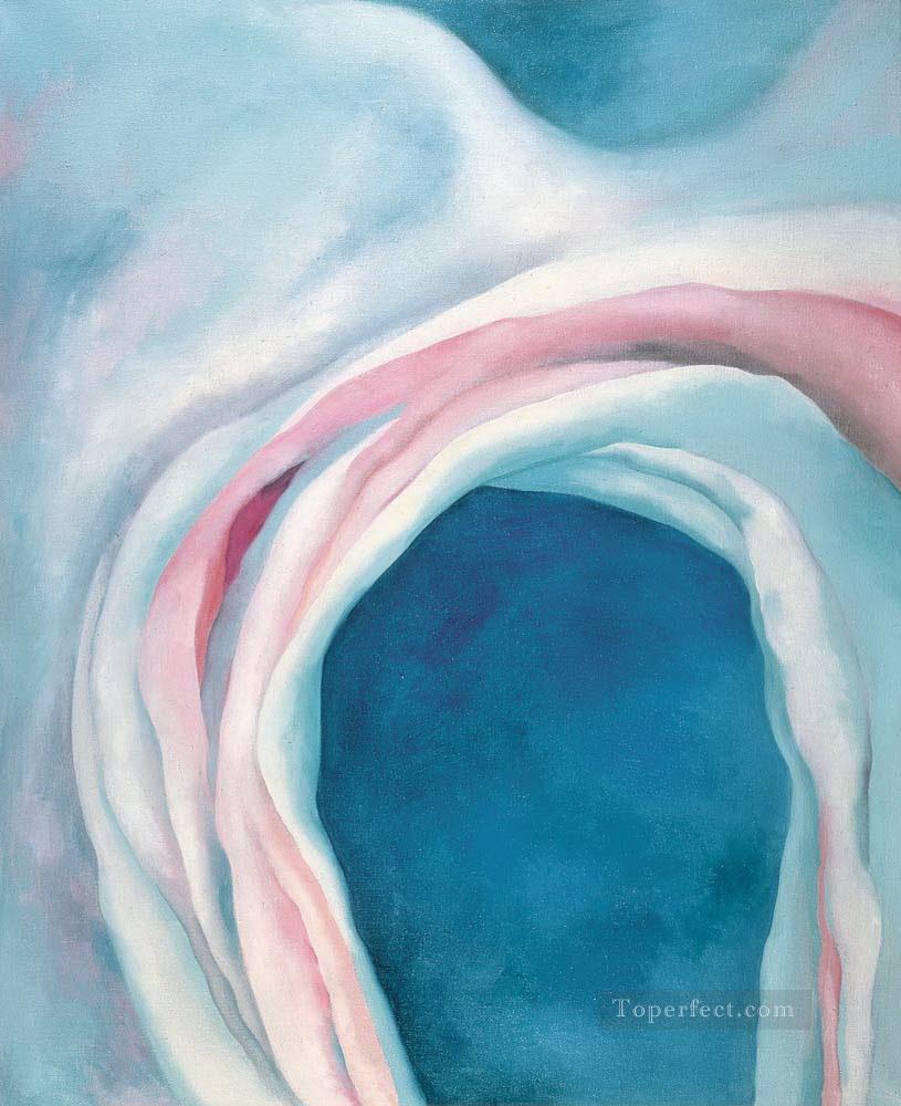 Music Pink and Blue NO1 Georgia Okeeffe American modernism Precisionism Oil Paintings